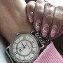 Стикер Dream Nails 3D/Silicone-5 серебро